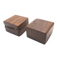 Retro Roman Style Solid Color Wood Jewelry Boxes main image 3