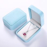 Simple Style Classic Style Solid Color Plastic Jewelry Boxes sku image 9