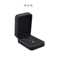 Simple Style Classic Style Solid Color Plastic Jewelry Boxes sku image 12