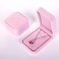 Simple Style Classic Style Solid Color Plastic Jewelry Boxes sku image 1