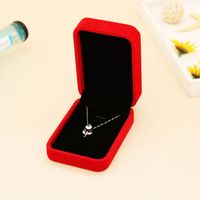 Simple Style Classic Style Solid Color Plastic Jewelry Boxes sku image 10