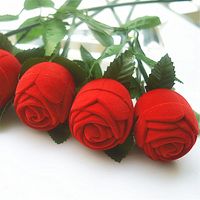 Elegant Romantic Rose Plastic Jewelry Boxes main image 5