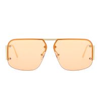 Classic Style Geometric Pc Square Full Frame Men's Sunglasses main image 3