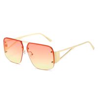 Style Classique Géométrique Pc Carré Plein Cadre Hommes De Lunettes De Soleil sku image 2