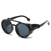 Streetwear Geometric Pc Round Frame Full Frame Men's Sunglasses sku image 1