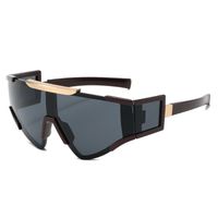 Modern Style Geometric Pc Special-shaped Mirror Full Frame Sports Sunglasses sku image 4