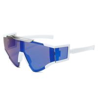 Modern Style Geometric Pc Special-shaped Mirror Full Frame Sports Sunglasses sku image 7