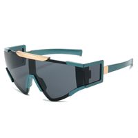 Modern Style Geometric Pc Special-shaped Mirror Full Frame Sports Sunglasses sku image 5
