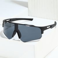 Casual Color Block Pc Special-shaped Mirror Ring Full Frame Sports Sunglasses main image 4