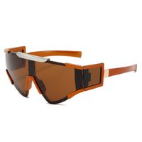 Modern Style Geometric Pc Special-shaped Mirror Full Frame Sports Sunglasses sku image 6