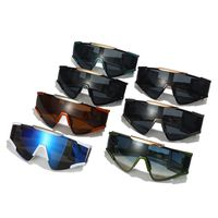 Modern Style Geometric Pc Special-shaped Mirror Full Frame Sports Sunglasses main image 2