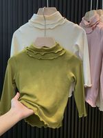 Classical Solid Color Cotton T-shirts & Blouses main image 4