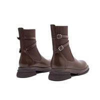 Women's Streetwear Solid Color Round Toe Martin Boots main image 5