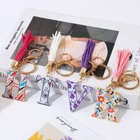 Elegant Streetwear Letter Pu Leather Alloy Women's Bag Pendant Keychain main image 4