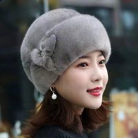 Women's Retro Simple Style Solid Color Rhinestone Eaveless Felt Hat main image 3