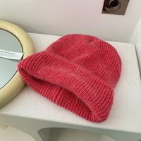 Women's Basic Simple Style Solid Color Eaveless Wool Cap sku image 2