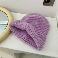 Women's Basic Simple Style Solid Color Eaveless Wool Cap sku image 6