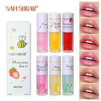 Cute Solid Color Plastic Lip Gloss main image 3