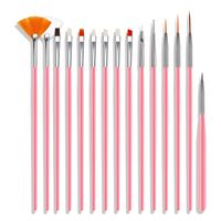 Simple Style Solid Color Plastic Nail Pen 1 Set sku image 1