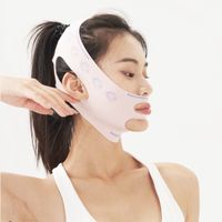 Solid Color Vacation Plastic Face Mask Personal Care main image 2
