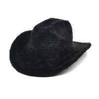 Unisex Cowboy Style Simple Style Solid Color Wide Eaves Fedora Hat sku image 7
