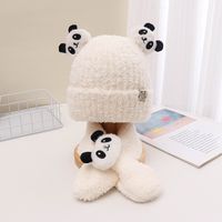 Kid's Cute Panda Wool Cap sku image 1