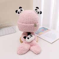Kid's Cute Panda Wool Cap sku image 4
