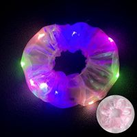 Neuheit Einfarbig Künstlicher Kristall Leuchtend Haargummi 1 Stück sku image 20