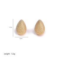 1 Pair Luxurious Commute C Shape Moon Plating Copper 18k Gold Plated Silver Plated Ear Studs sku image 2