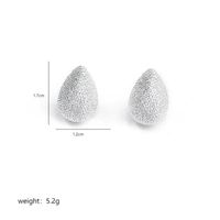 1 Pair Luxurious Commute C Shape Moon Plating Copper 18k Gold Plated Silver Plated Ear Studs sku image 9