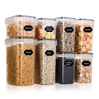 New Products In Stock Pp Material Crisper Sealed Jar Refrigerator Kitchen Food Can Cereals Storage Jar Snack Storage sku image 3