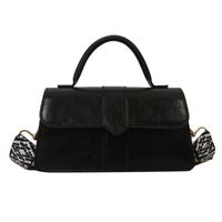 Women's Pu Leather Solid Color Elegant Square Magnetic Buckle Handbag sku image 4