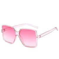 Simple Style Gradient Color Resin Square Full Frame Women's Sunglasses sku image 3