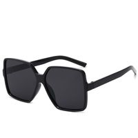 Simple Style Gradient Color Resin Square Full Frame Women's Sunglasses sku image 1