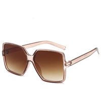 Simple Style Gradient Color Resin Square Full Frame Women's Sunglasses sku image 2