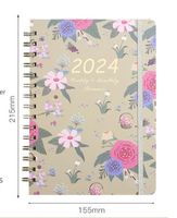 1 Piece Cartoon Learning Paper Preppy Style Loose Spiral Notebook sku image 1