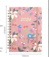 1 Piece Cartoon Learning Paper Preppy Style Loose Spiral Notebook sku image 2