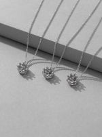 Luxurious Crown Rhinestones Alloy Wholesale Pendant Necklace main image 5
