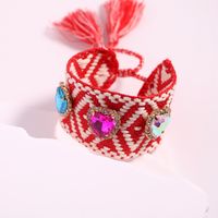 Vintage Style Heart Shape Flannel Plating 18k Gold Plated Women's Bracelets sku image 1