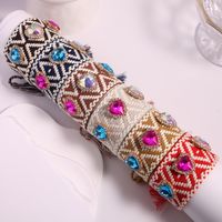 Vintage Style Heart Shape Flannel Plating 18k Gold Plated Women's Bracelets main image 11