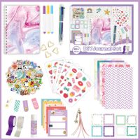 Creative Stickers Children's Full Set Diary Stationery Budget Handbook Set sku image 2