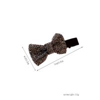 Simple Style Bow Knot Alloy Inlay Rhinestones Hair Clip sku image 1