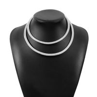 Moderner Stil Einfacher Stil Einfarbig Legierung Frau Armbänder Ohrringe Halskette sku image 4