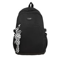 One Size Solid Color Shopping School Backpack sku image 3