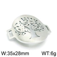 1 Piece Stainless Steel 18K Gold Plated Tree sku image 1