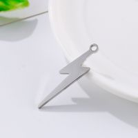 Simple Style Lightning Stainless Steel Charms Jewelry Accessories main image 4