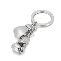 Simple Style Boxing Gloves Stainless Steel Bag Pendant Keychain main image 6