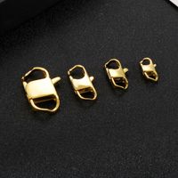 1 Piece Stainless Steel 18K Gold Plated Geometric main image 8