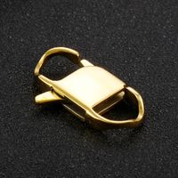 1 Piece Stainless Steel 18K Gold Plated Geometric main image 6