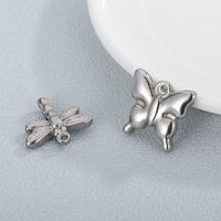 Simple Style Dragonfly Butterfly Stainless Steel Jewelry Accessories main image 5
